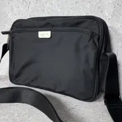 美品✨ アニエスベー ショルダーバッグ カメラバッグ 撥水 ブラック
