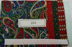 カットクロス生地・布5枚セット★パッチワークはぎれ214 #7