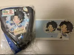 わんぱく！刀剣乱舞 쿠지 太鼓鐘貞宗 ケーキポーチ＆カード 2点セット