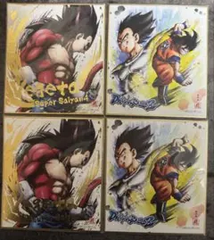 ドラゴンボール　アート色紙 ７点セット