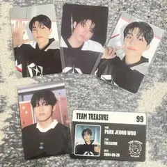 TREASURE ジョンウ 2025 シーグリ トレカ5枚セット