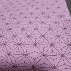 ハギレ 和柄 ピンク 麻柄