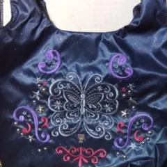 ANNA SUI　トートバッグ ネイビー