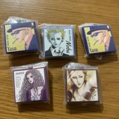 NANA ガチャガチャ　CD風 アクリルチャーム　ヤス　レン　ノブ　レイラ