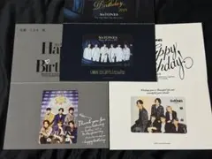 SixTONES 誕生日カード 3枚セットのサムネイル
