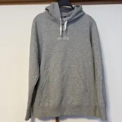 THE NORTH FACE グレー フード付きスウェット L シンプルパーカー