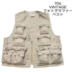 70s ビンテージ フォトグラファー ベスト 古着 ジャケット 2026年最新】フォトグラファージャケットの人気アイテム - メルカリ