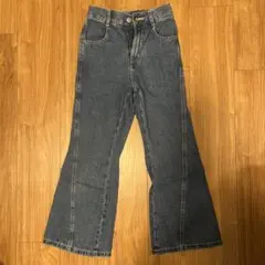 GU キッズ デニムロングパンツ