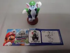 チョコエッグスーパーマリオワンダーフィギュア　ゾウルイージ　シークレット
