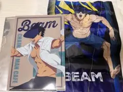 チェンソーマン ビーム コラボカフェ ファイル ポーチでらっくす 2点セット