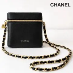 専用❗️CHANEL ノベルティ リップケース ミニショルダーバッグ 黒