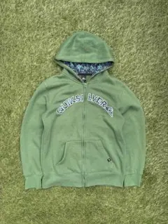 00s y2k OLD quicksilver ジップアップパーカー　カモフラ 2026年最新】QUIKSILVER タイプ：ジップアップ メンズ パーカーの人気