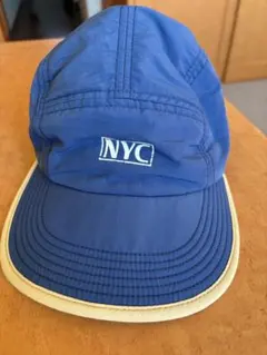 5BORO NYCキャップ 青