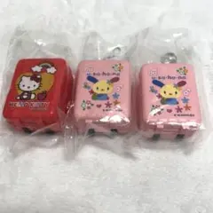 サンリオキャラクターズ ミニキャリーケース スターチャーム 2　3個セット
