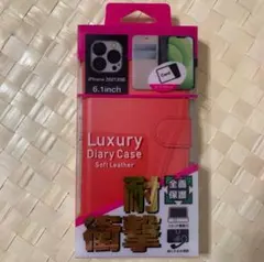 iPhoneケース⭐️赤⭐️iPhone2021対応　6.1inch 13Pro