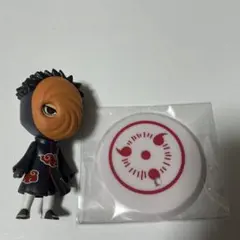 NARUTO ちびきゅんキャラ　マダラ　フィギュアマスコット　トビ　うちはオビト