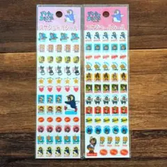 Dr.スランプ　アラレちゃん　シール　2枚セット　平成レトロ　昭和レトロ