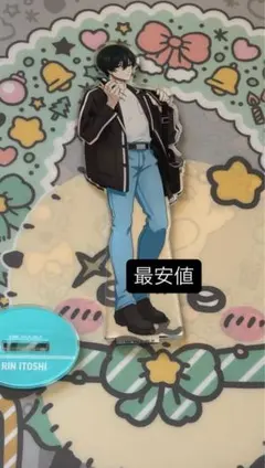 ブルーロックアクリルスタンド　糸師凛　拉麺監獄