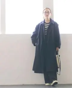 COHINA 【田中亜希子さんコラボ】ジレレイヤードコート