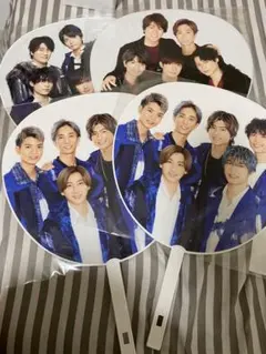 SixTONES 集合うちわ　4枚　ストーンズ