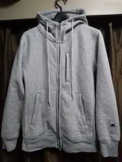 チャンピオン リバースウィーブ ストームシェル パーカー グレー S 美品
