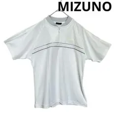 【ミズノ】EVANOVA ハーフジップ トップス L スポーツ　半袖　春　夏
