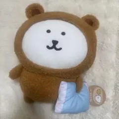 ナガノキャラクターズ　するか、冬眠　BIGぬいぐるみ　ナガノのくま