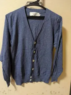 BEAMS LIGHTS ネイビー カーディガン Sサイズ