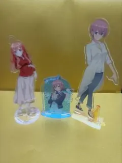 【一番くじ】　五等分の花嫁　アクリルスタンド　　3ケセット