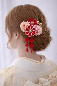 つまみ細工 髪飾り 卒業式 着物 和装 七五三