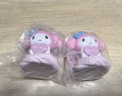 サンリオキャラクターズ ホイップクリームマスコット　マイメロディ　2点セット