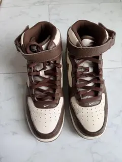 Nike Air Force 1 Mid Plaid Brown 28cm