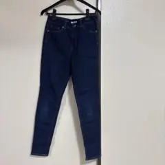 CINEMA CLUB スキニーデニム ネイビー S