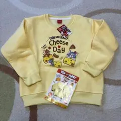 トムとジェリー チーズデイ トレーナー 130cm