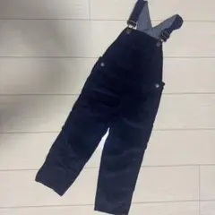 GAP コーデュロイオーバーオール ネイビー　105cm