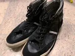 pistol star ハイカット スニーカー黒のサムネイル