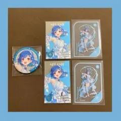 にじさんじ 8th Anniversary クリアカード メタルカード 缶バッジ