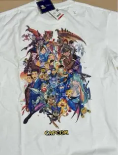 ユニクロ「カプコン40th Tシャツ」メンズLサイズタグ付き未使用品