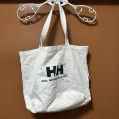 【大特価】HELLY HANSEN トートバッグ キャンバス ホワイトのサムネイル
