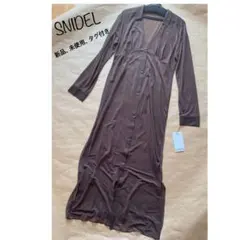 新品　スナイデル　UV加工　ラッシュガードワンピース　ブラウン