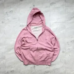 old uniqlo zip-up hoodie pink y2k 短丈
