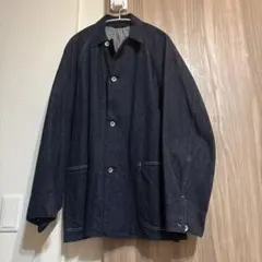 COMOLI デニムワークジャケットネイビー サイズ3