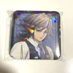 鬼滅の刃　モクテルバー　冨岡義勇　ロトくじ　グリッター缶バッジ