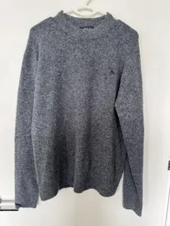 POLO グレー クルーネック セーター