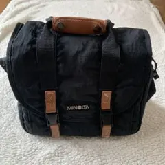 MINOLTA カメラバッグ ショルダー ブラック