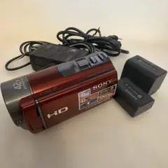 SONY HDR-CX480 ビデオカメラ 本体+ELECOMケース - メルカリ