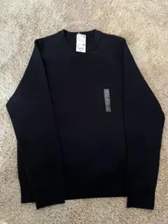 ウォッシャブルミラノリブクルーネックセーター