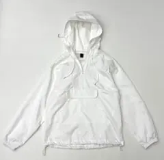 ホワイト　プルオーバー マウンテンパーカー　アノラック