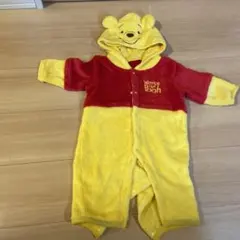 プーさん フリース着ぐるみ 50-70cm