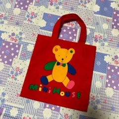 ミキハウス　手提げ　ミニ　レトロのサムネイル